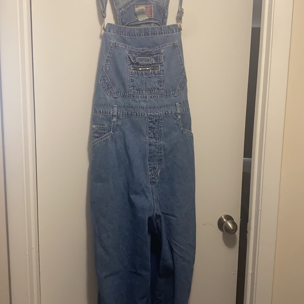 Vintage plus size overall pants